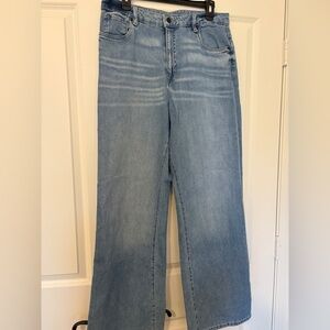 Buffalo Brand ‘Addie’ Straight Wide Leg Jeans